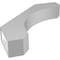 Ekena Millwork 5 1/2-in. W x 32-in. D x 36-in. H Legacy Architectural Grade PVC Knee Brace BRCP055X32X36LEC - alternate 4